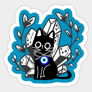 Fortune Kitten Sticker